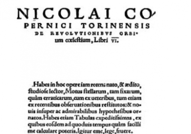 O obrotach sfer niebieskich