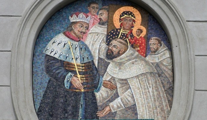 Przekazanie obrazu Matki Bożej