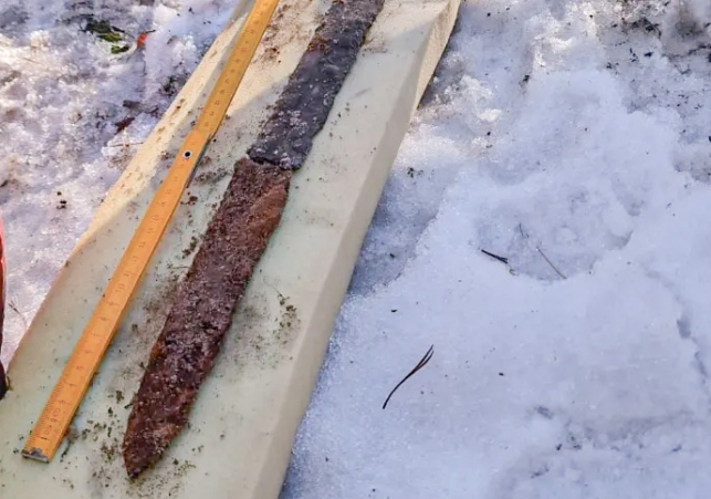 rzymski miecz z jury