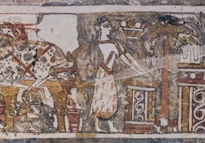 Mykeńczycy myli ręce