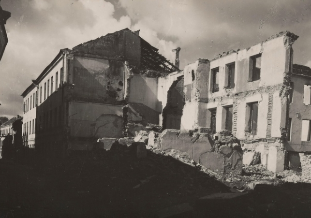 warszawa ruiny